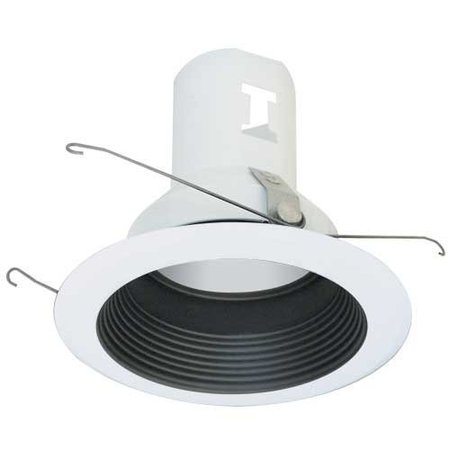 ELCO LIGHTING 5 Metal Splay Baffle with White Trim Ring" EL511W